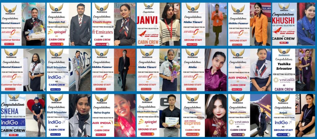 ambiance fly student selection in air hostess